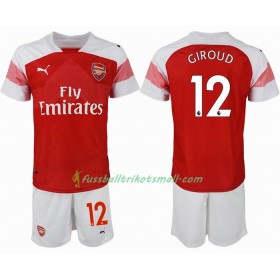 Fußballtrikots Arsenal GIROUD 12 Kinder 2018-2019 Kurzarm Heimtrikotsatz kaufen